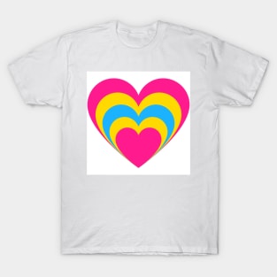 Pan heart in heart T-Shirt